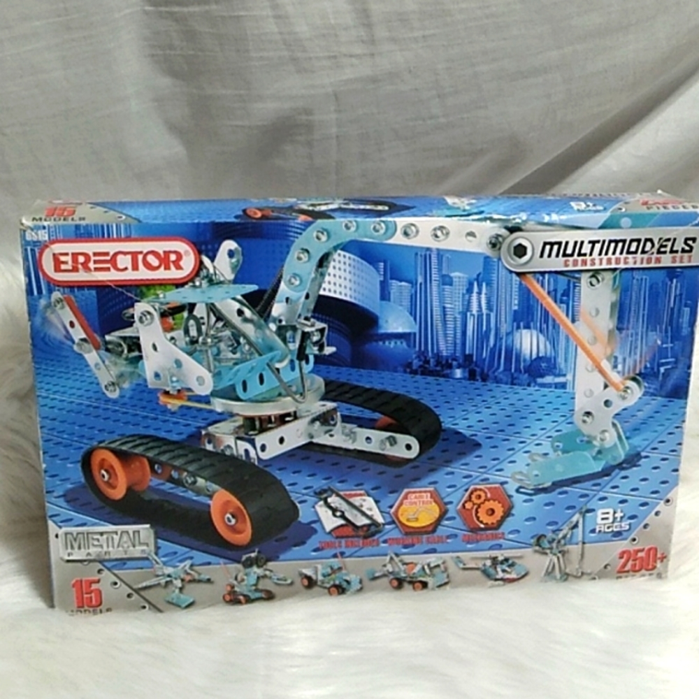 Erector Multimodels Construction Set 15 Models 250pcs